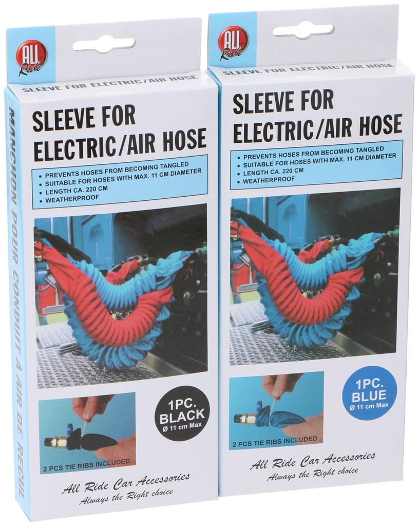 ALL RIDE Sleeve for Air Hose 220cm Blue