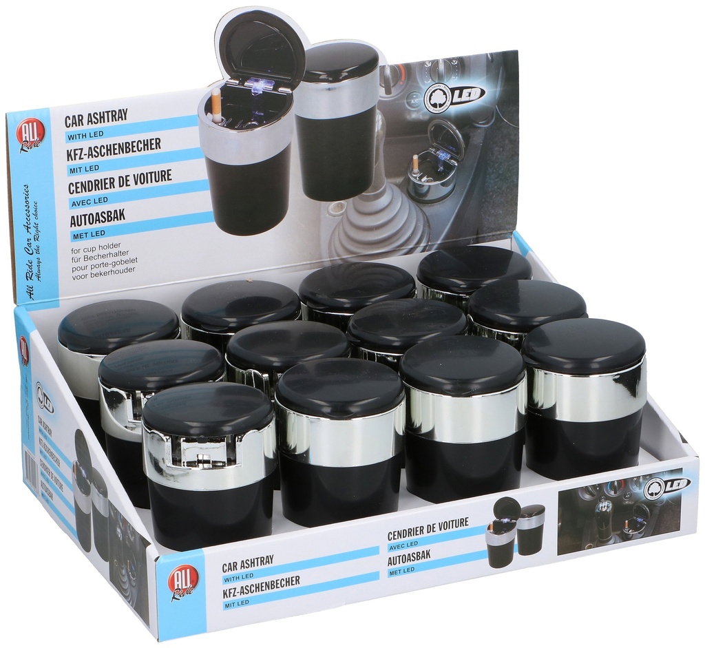 ALL RIDE Ashtray with LED Light