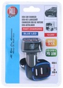 ALL RIDE Car Charger 2xUSB A + USB C 5V/4.8A PD 18W