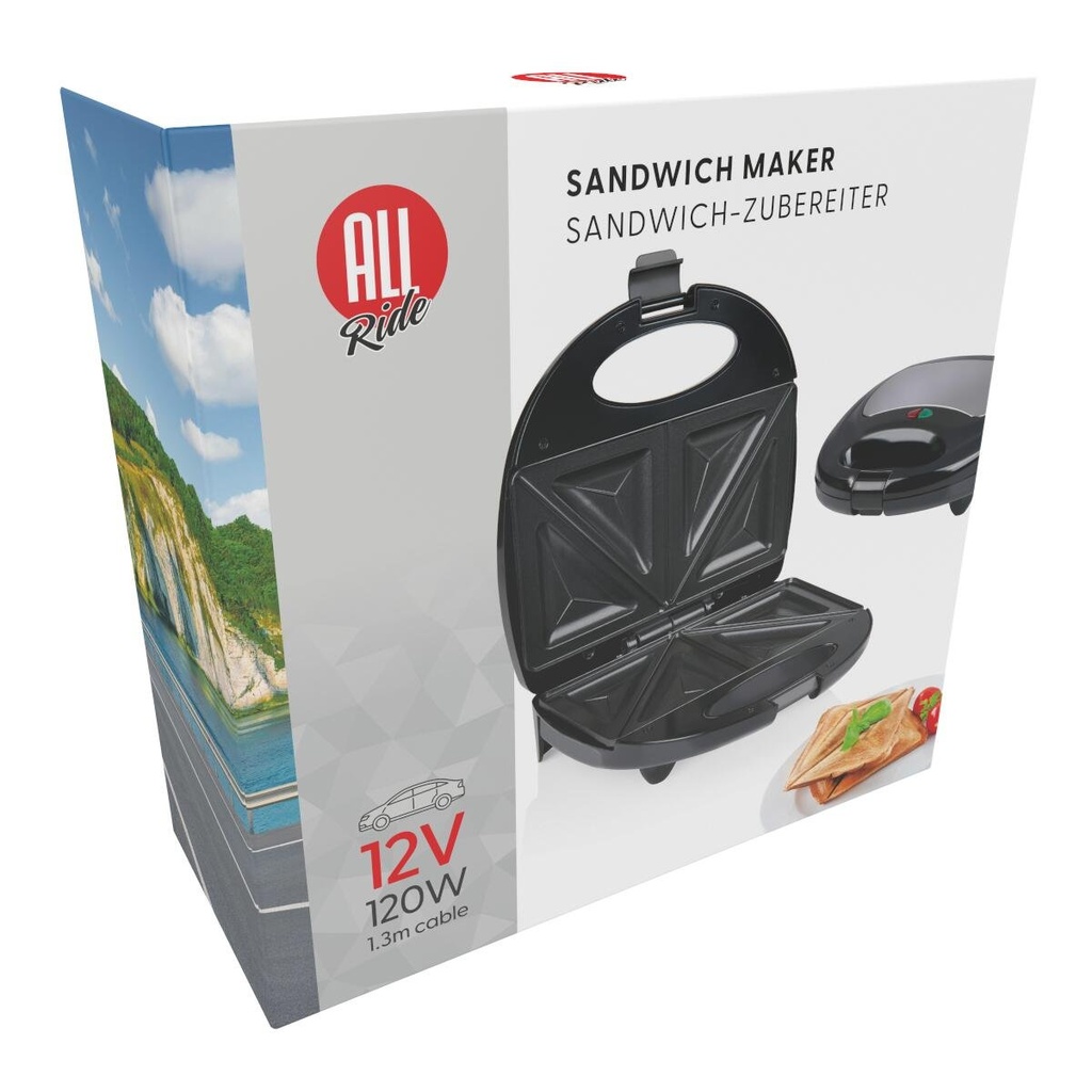 ALL RIDE Sandwich Maker 12V 120W for Car