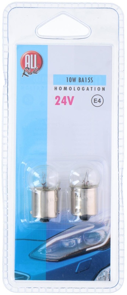 ALL RIDE Car Bulb 24V 10W BA15S