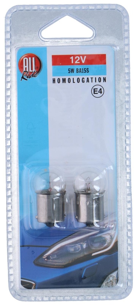 ALL RIDE Car Bulb BA15S 12V 5W