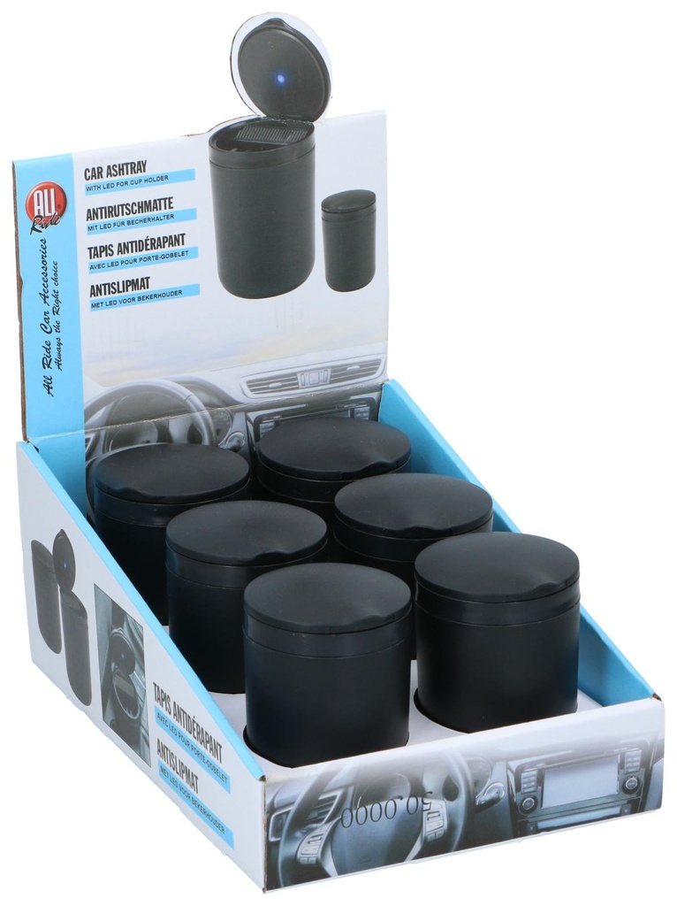 ALL RIDE Ashtray with LED Light