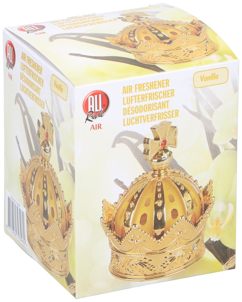 ALL RIDE Air Freshener Crown Vanilla 50ml