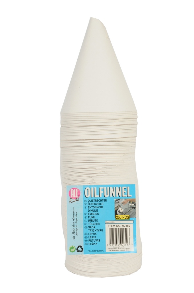 ALL RIDE Paper Oil Funnel