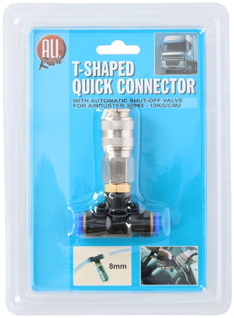 ALL RIDE T-shaped Quick Connector 8mm