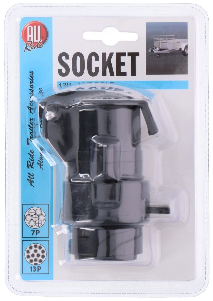 ALL RIDE Connector 13-7 Way Trailer Socket
