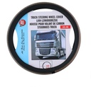 ALL RIDE Steering Wheel Cover Truck Black/Brown 44-46 cm