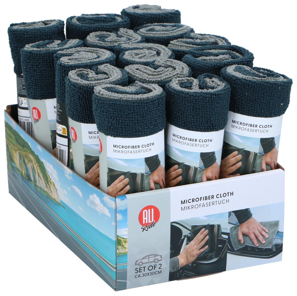 ALL RIDE Microfiber Cloth 30x30cm 200GSM