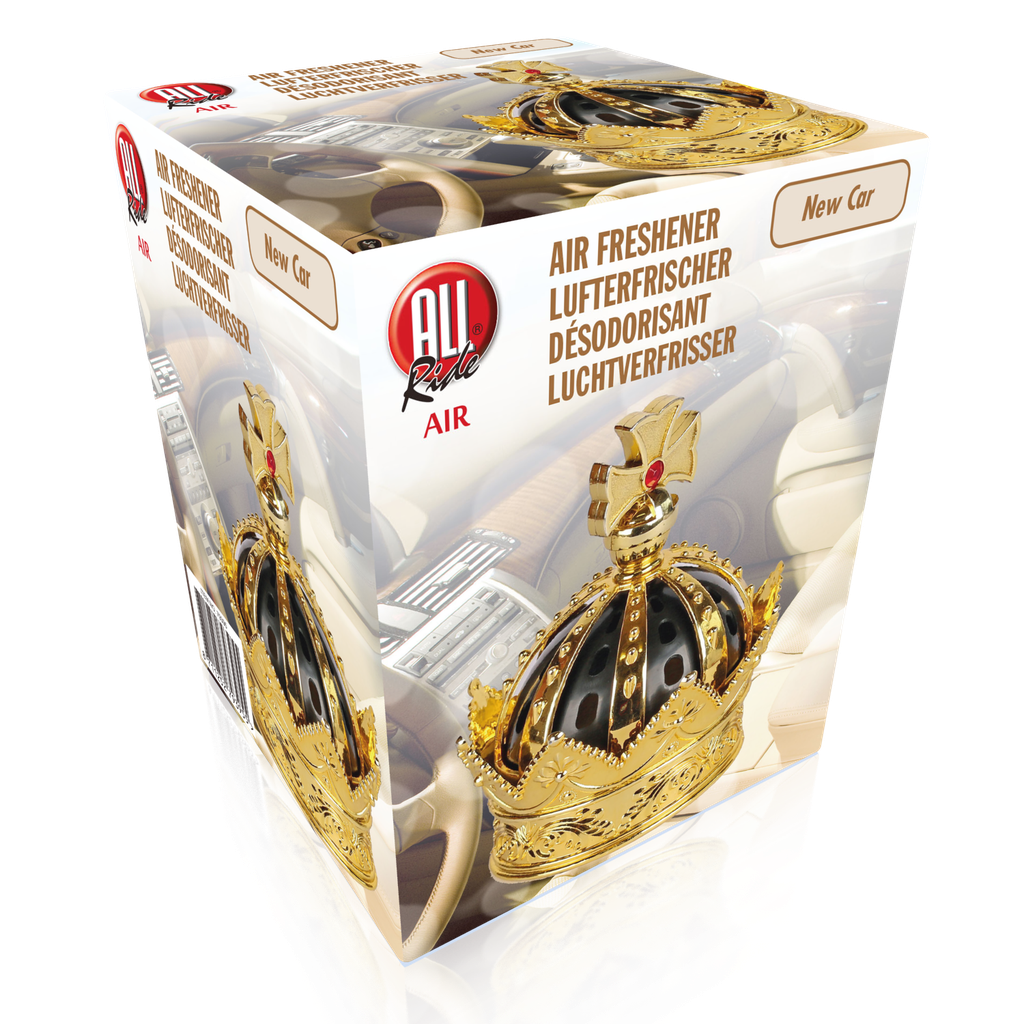ALL RIDE Air Freshener Crown New Car 50ml