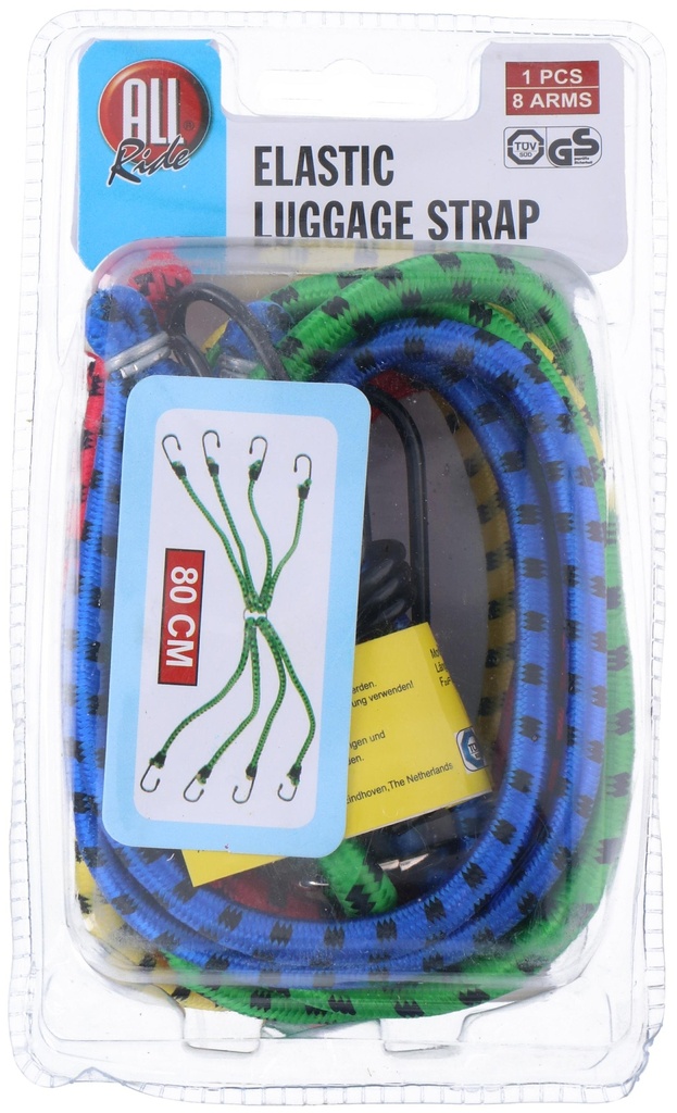 ALL RIDE Luggage Strap 8 Arms 80cm