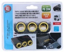 ALL RIDE Triple Car Socket 12/24V USB-C 20W