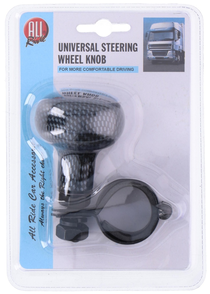 ALL RIDE Steering Wheel Knob Carbon Look