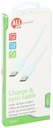 ALL RIDE USB C to USB C Charging Cable 120cm White