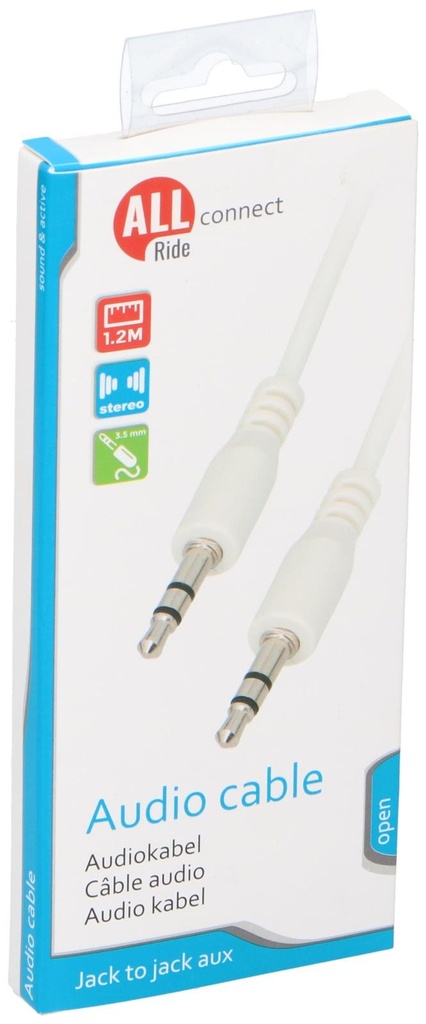 ALL RIDE Audio Cable Jack 3.5mm 1.2m