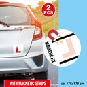 ALL RIDE L-plate Magnetic Strips for Learner Drivers