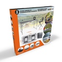 CAMP ACTIVE Foldable Picnic Set 120x60cm Dark Grey