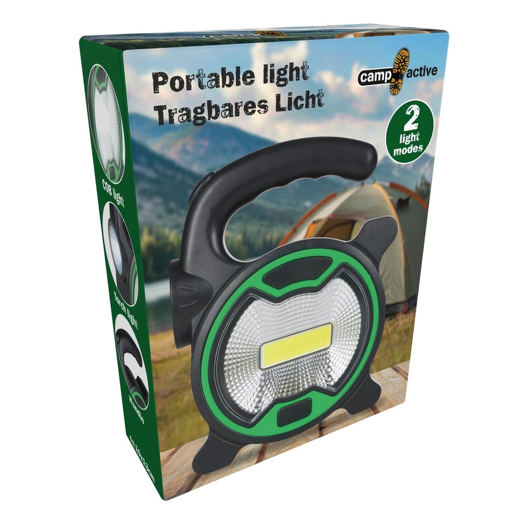 CAMP ACTIVE Portable Camping Light With 2 Light Modes