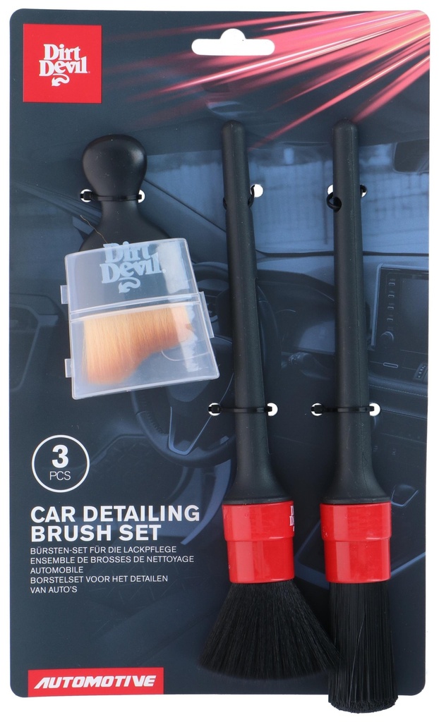 DIRT DEVIL Car Interior Brush Set