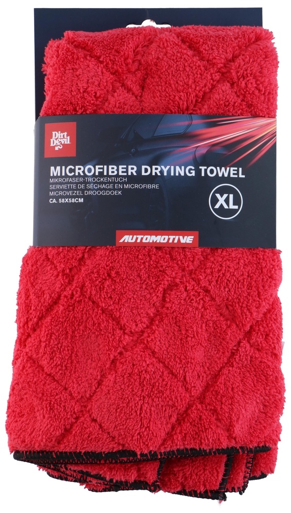 DIRT DEVIL Microfiber Drying Towel XL 58x58cm 800gsm