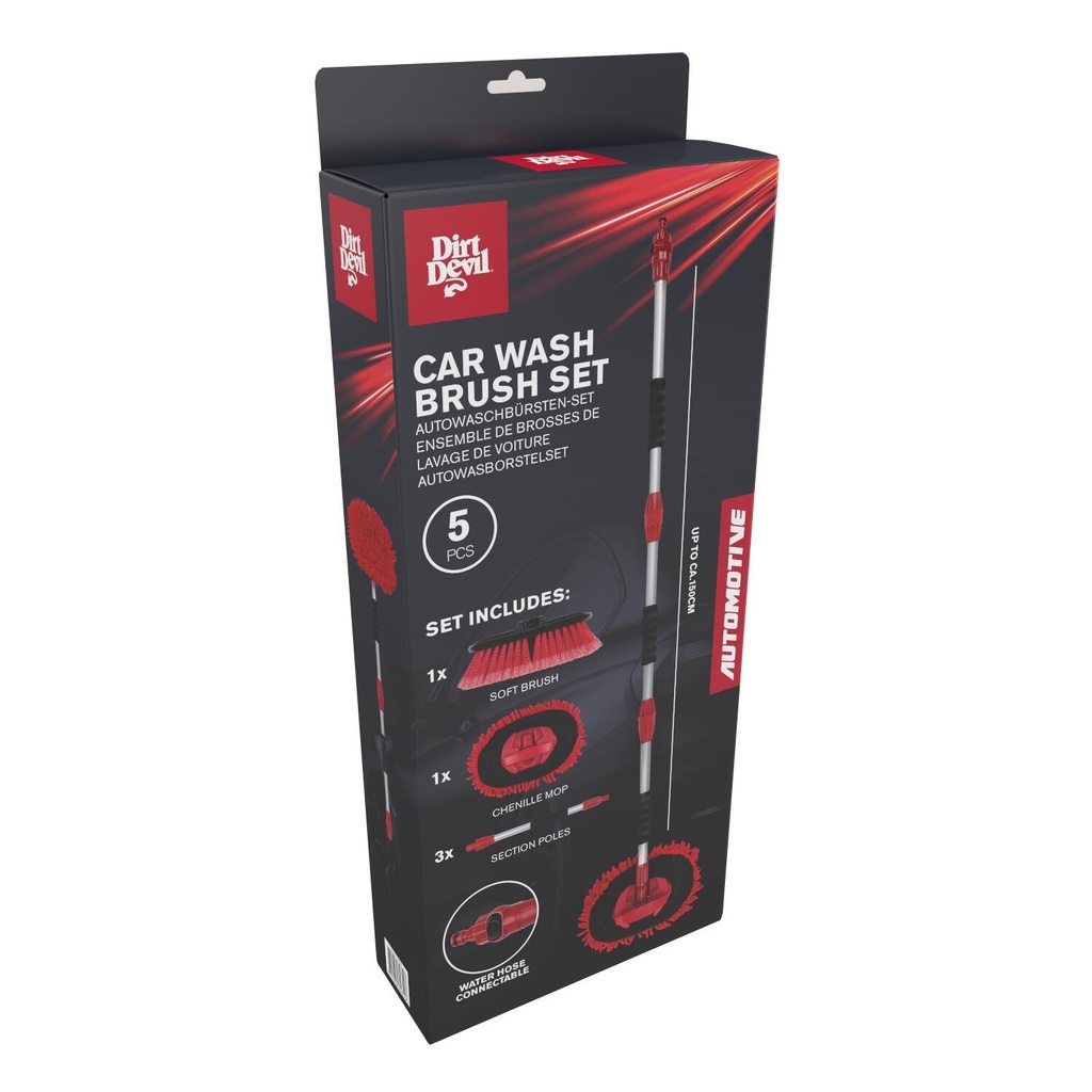 DIRT DEVIL Car Wash Brush Set