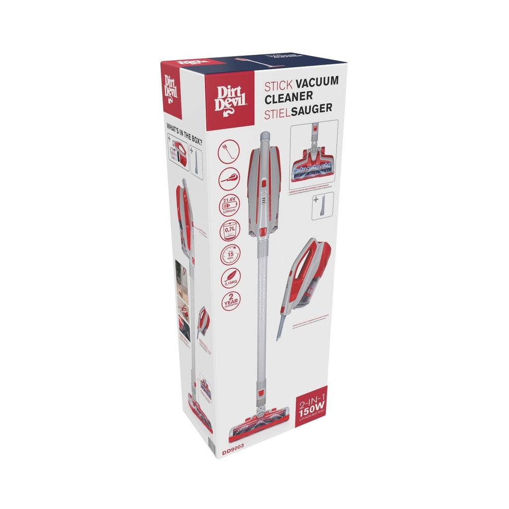 DIRT DEVIL Stick Vacuum Cleaner 21.6V 150W