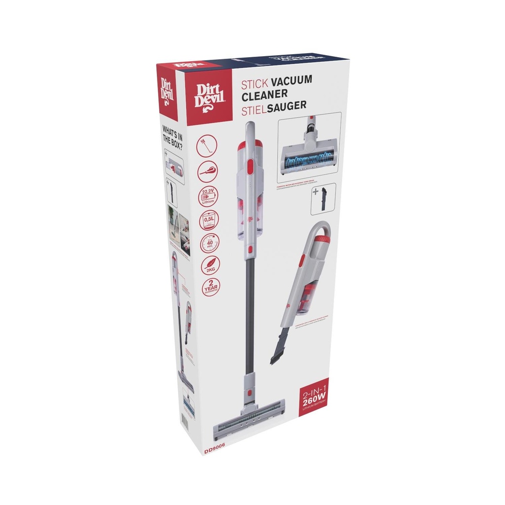 DIRT DEVIL Stick Vacuum Cleaner 22.2V 260W