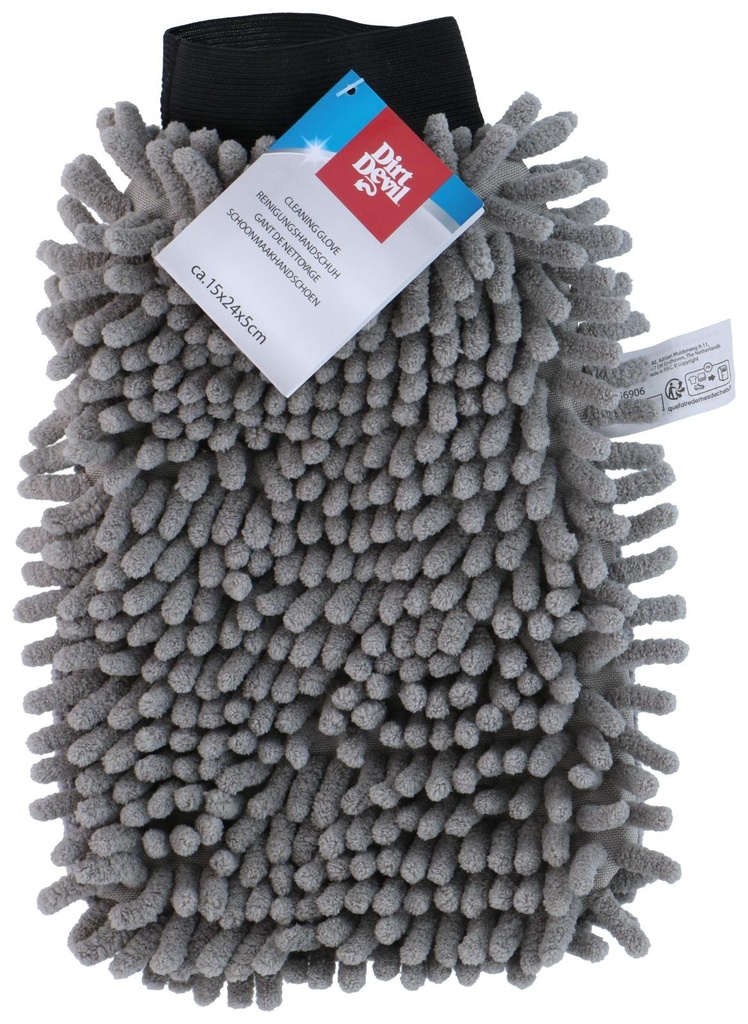 DIRT DEVIL Cleaning Glove 15x24x5cm Grey