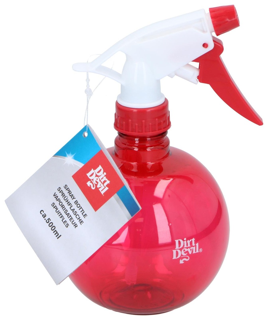 DIRT DEVIL Spray Bottle 500ml Red