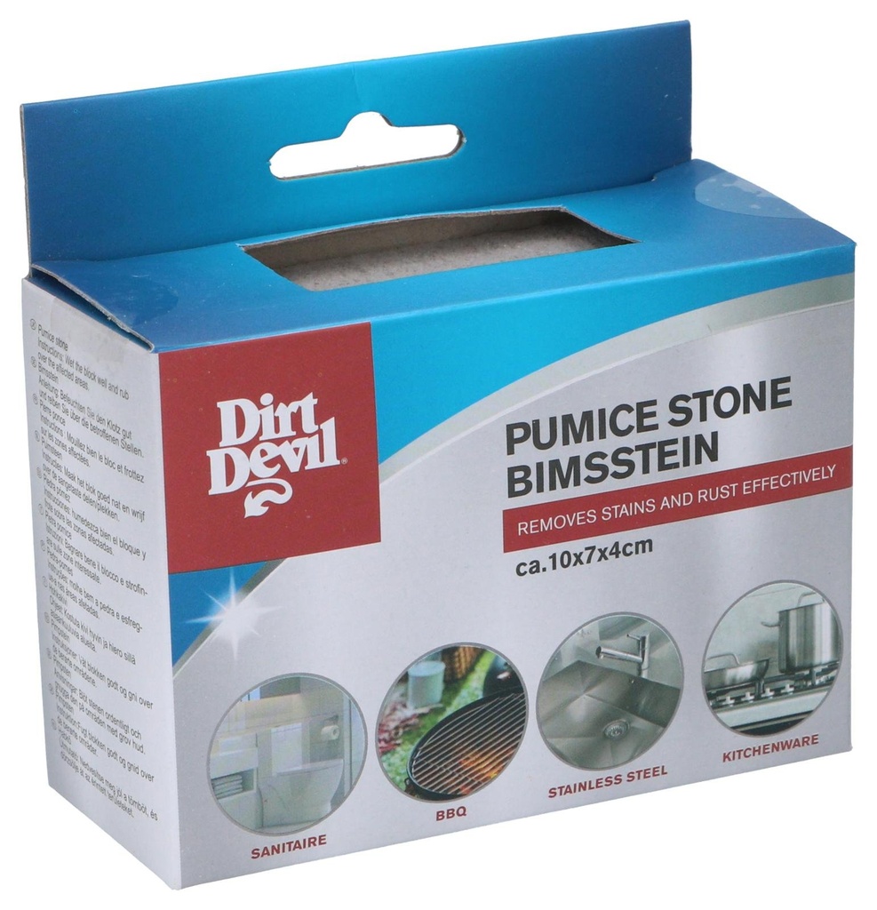 DIRT DEVIL Pumice Stone 10x7x4cm