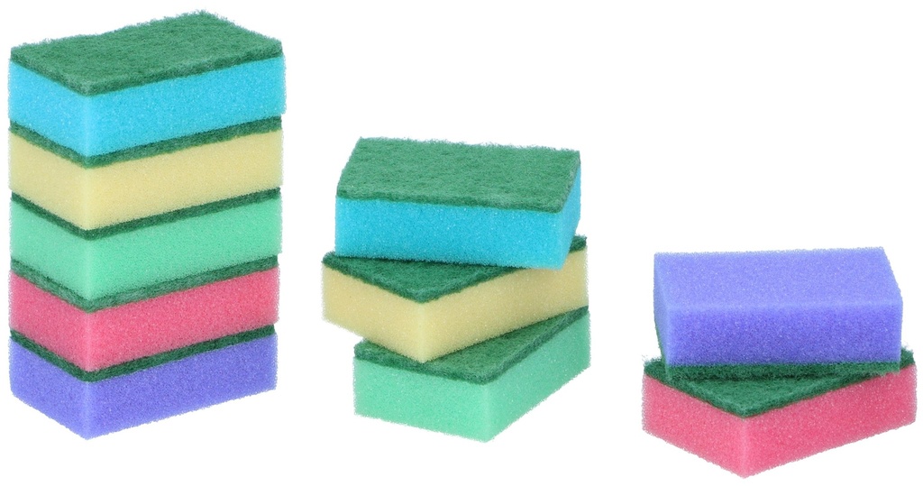 DIRT DEVIL Scouring Sponge 9x6x3cm