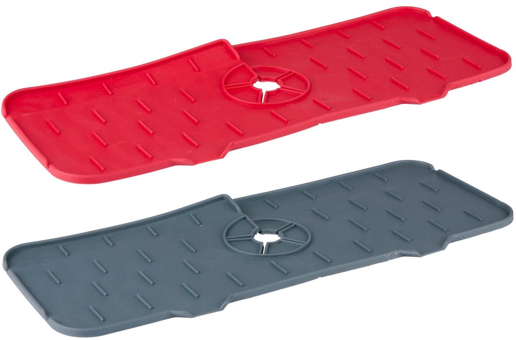 DIRT DEVIL Foldable Sink Drain Mat Dirt Collection