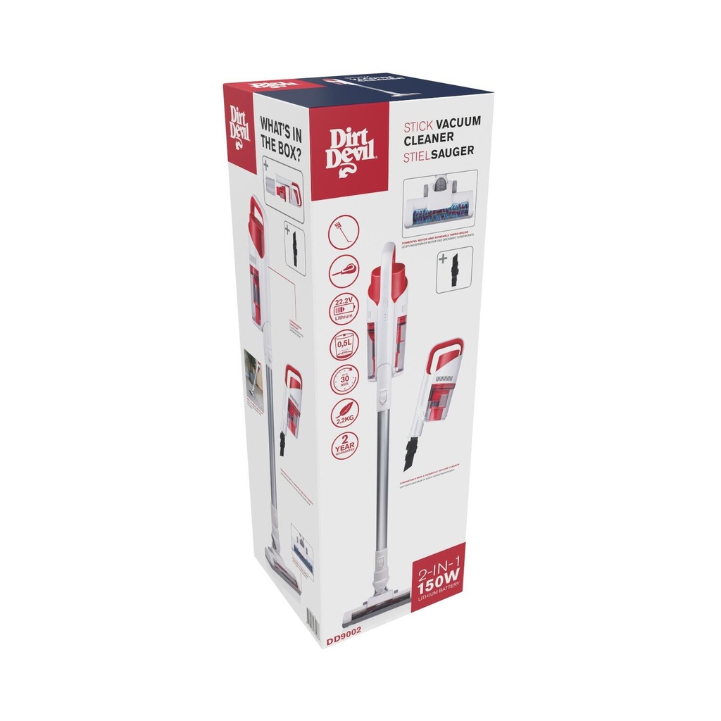 DIRT DEVIL Stick Vacuum Cleaner 22.2V 150W
