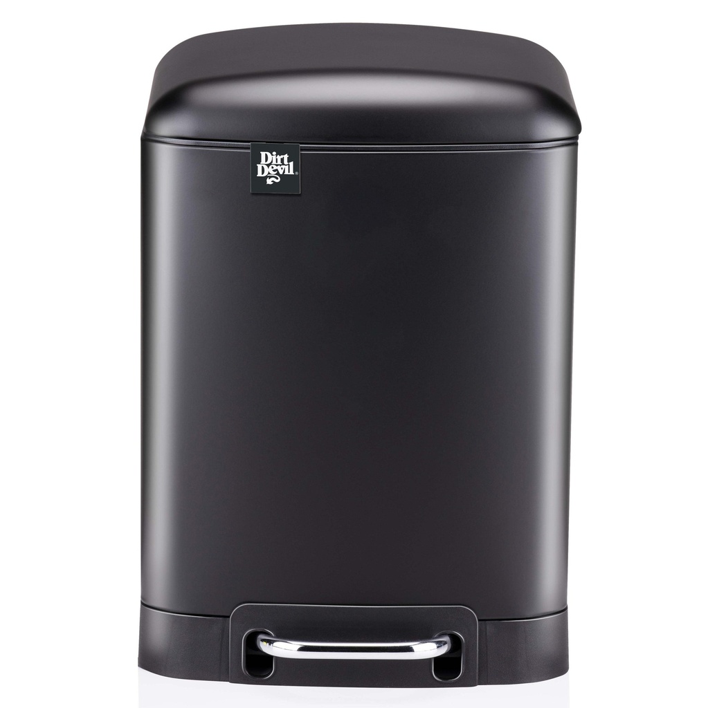 DIRT DEVIL Pedal Bin 6L Soft Close Black