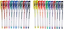 EDDY TOYS Gel Pen Kids Neon Glitter Basic Colours