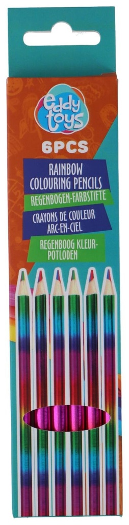 EDDY TOYS Colouring Pencil 4in1 17.6cm