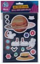 EDDY TOYS Sticker DIY Set Space Firetruck Animals Kids