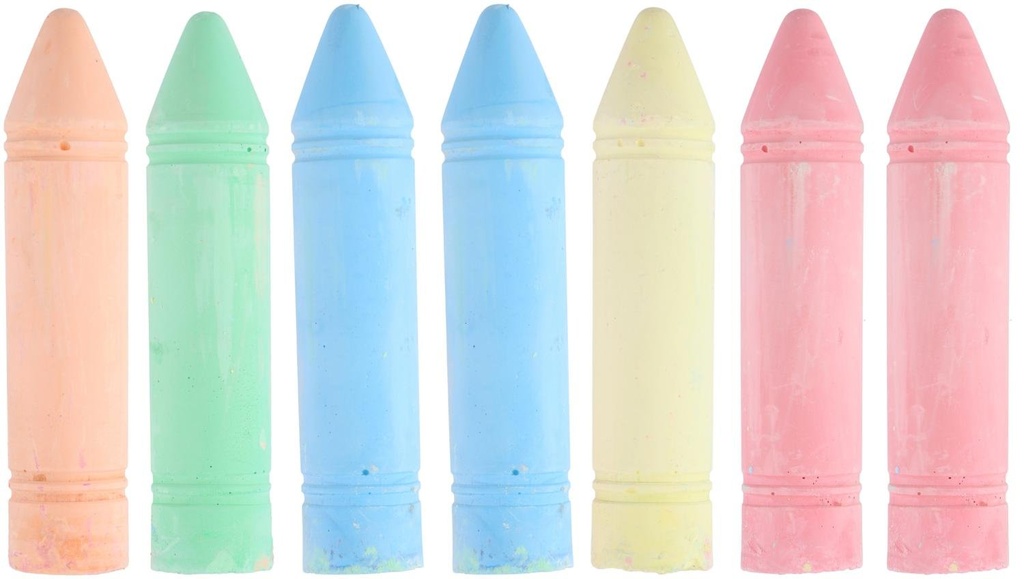 EDDY TOYS Sidewalk Chalk XL 19x4x4cm