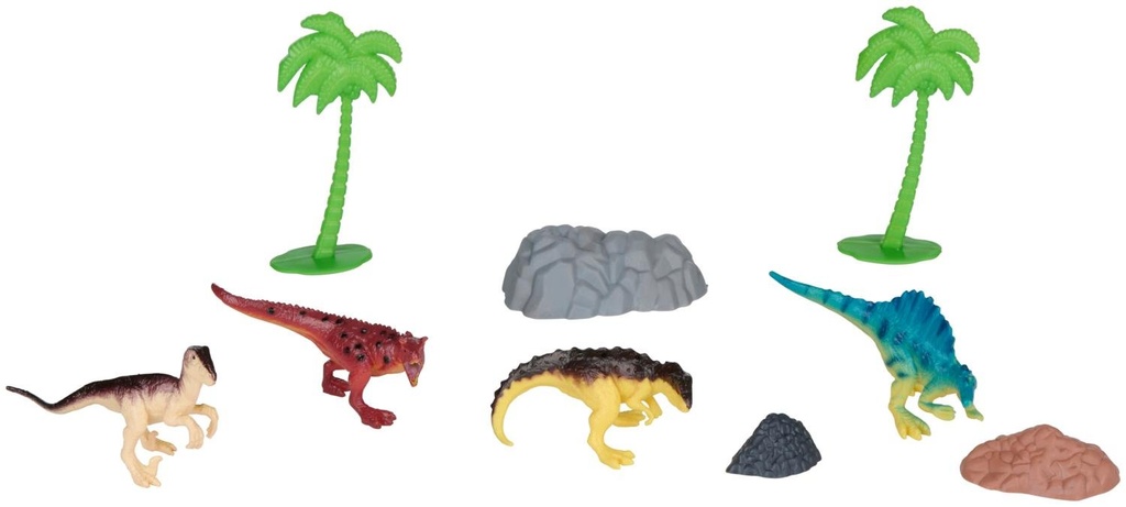 EDDY TOYS Dino Playset With Animal Figures