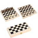 EDDY TOYS Foldable Chess and Checkers Game