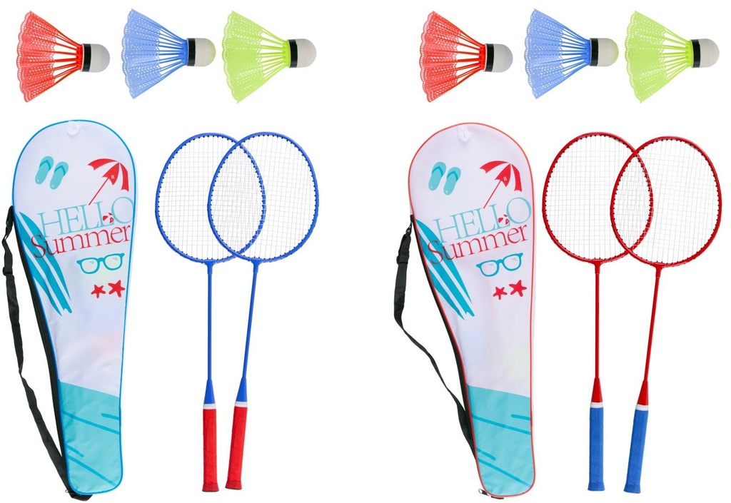 EDDY TOYS Badminton Racket with Shuttles for Outdoors