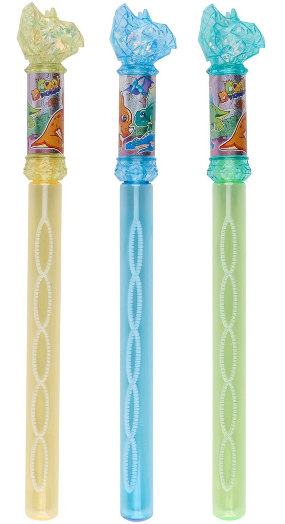 EDDY TOYS Bubble Wand Dino 42cm 120ml