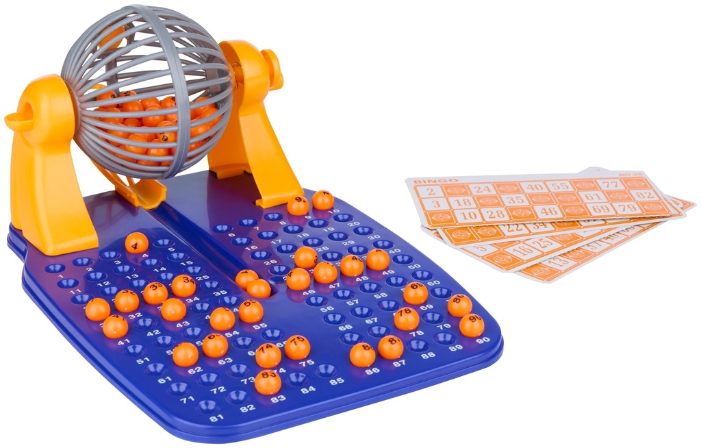 EDDY TOYS Bingo Game with Spinner 23.5x17.3x11.5cm