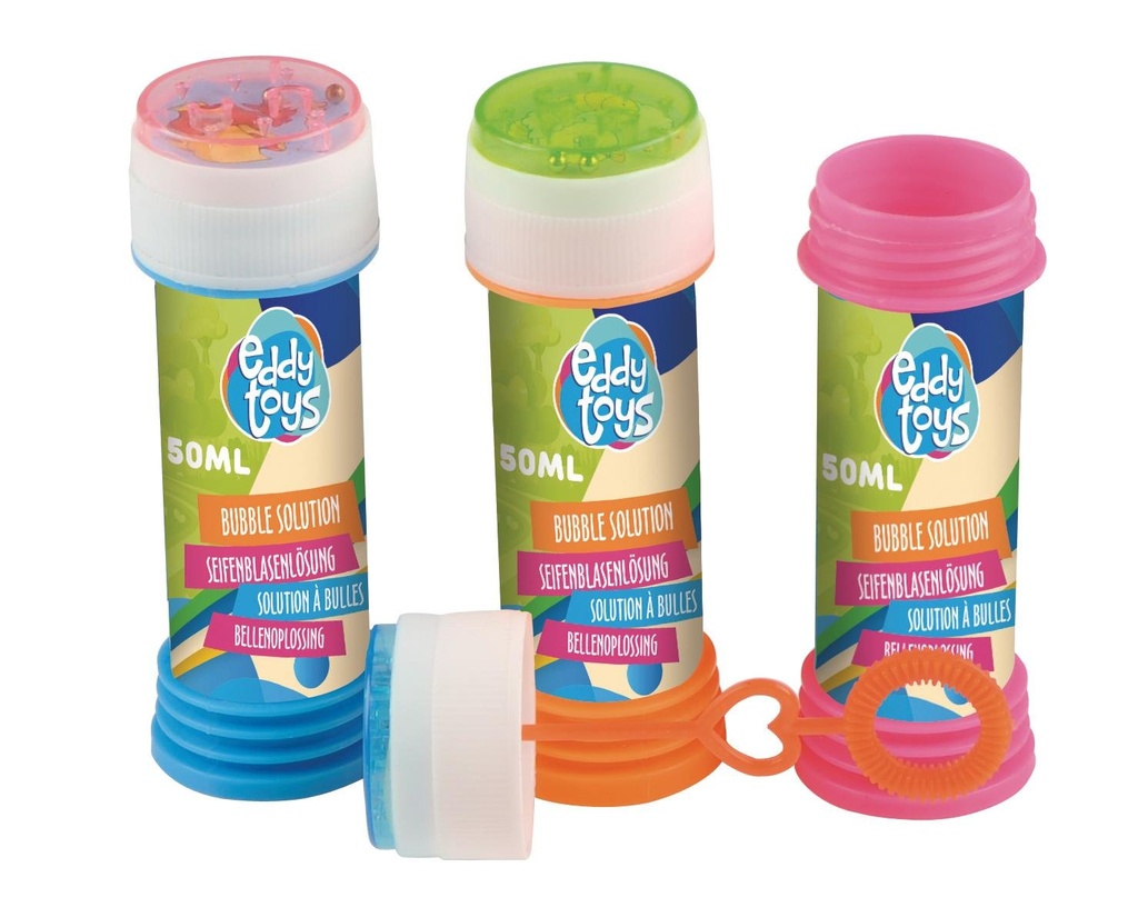 EDDY TOYS Bubble Wand with Solution 50ml