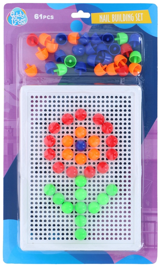 EDDY TOYS Nail Building Playset for Children