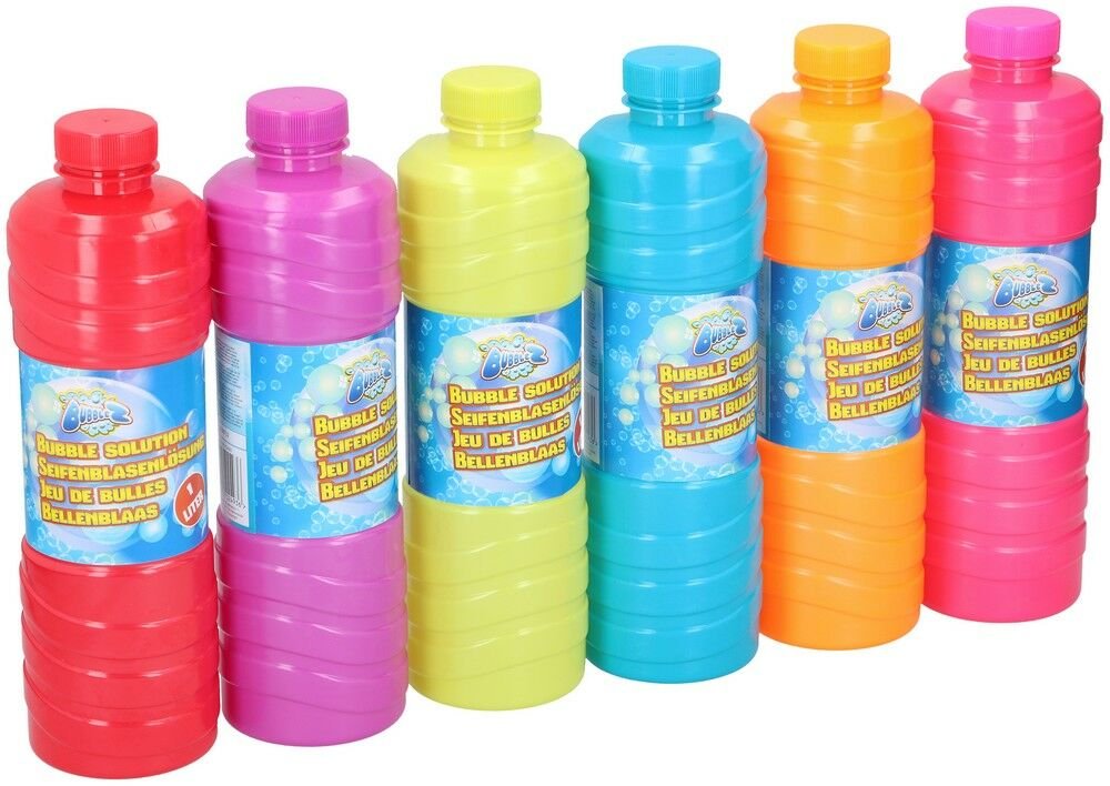 EDDY TOYS Bubble Wand with Solution 1L