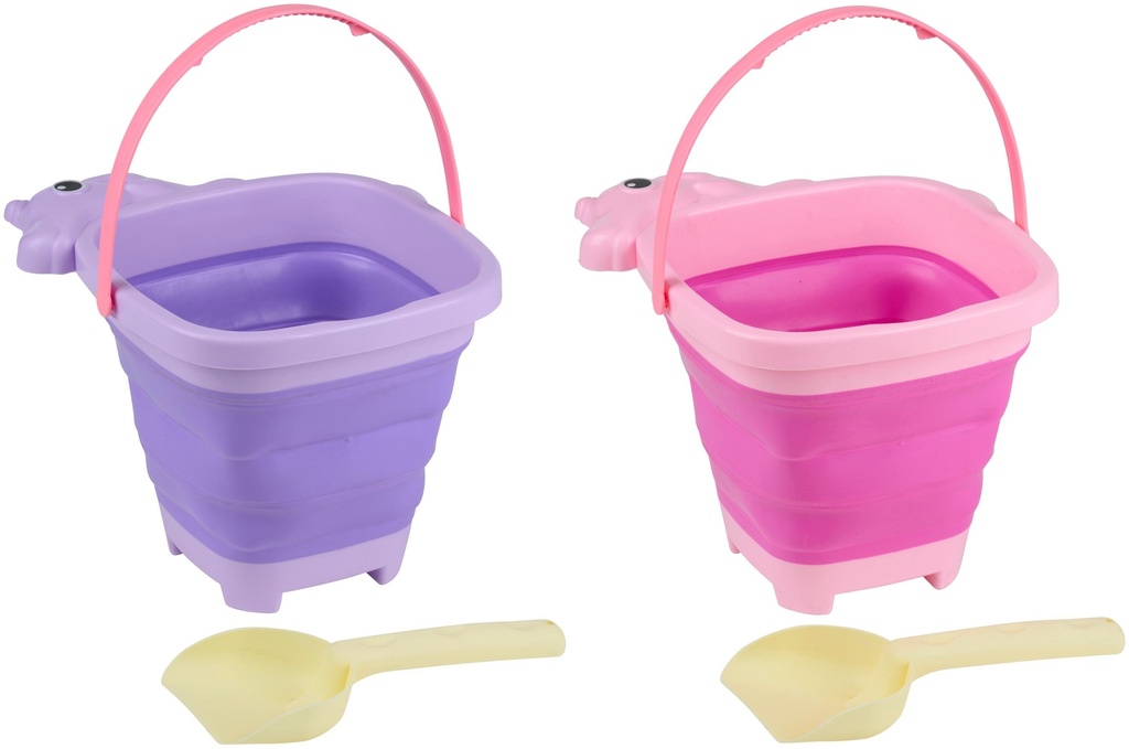 EDDY TOYS Foldable Unicorn Sand Bucket
