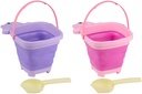 EDDY TOYS Foldable Unicorn Sand Bucket