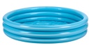 EDDY TOYS Inflatable Pool Ø122x25cm 3-Rings Blue