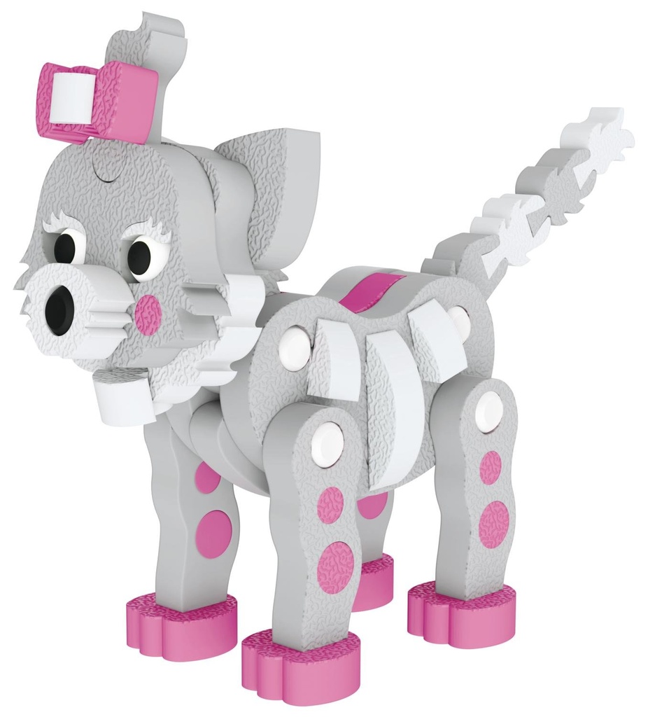 EDDY TOYS 3D Puzzle Cat 62 Pieces